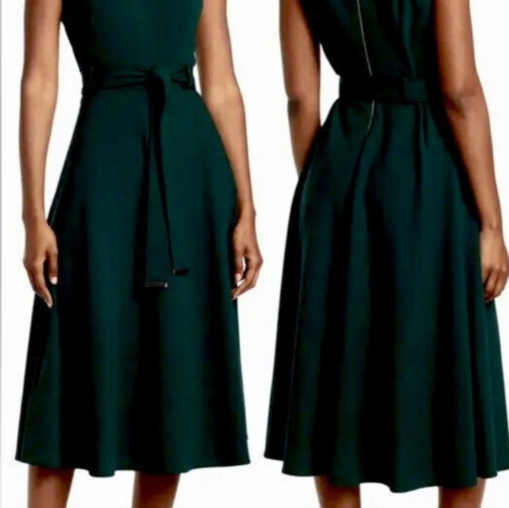 Calvin Klein Black Midi Dress